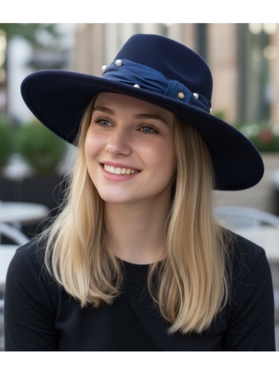 Lele Sadoughi Farrah Wool Rancher Hat main image 4
